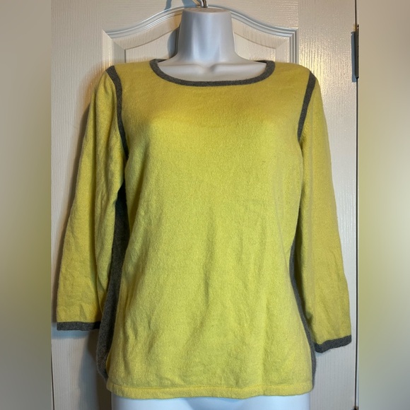 💛 Alfani 100% Cashmere Sweater - Size Large 💛 - Picture 1 of 3